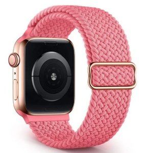 NEW Adjustable Braided Solo Loop For Apple Watch P